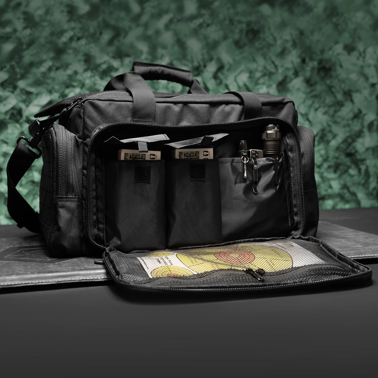 GRITR Tactical Duffle Shoulder Storage Duty Travel Range Bag - All Colors - Image 6