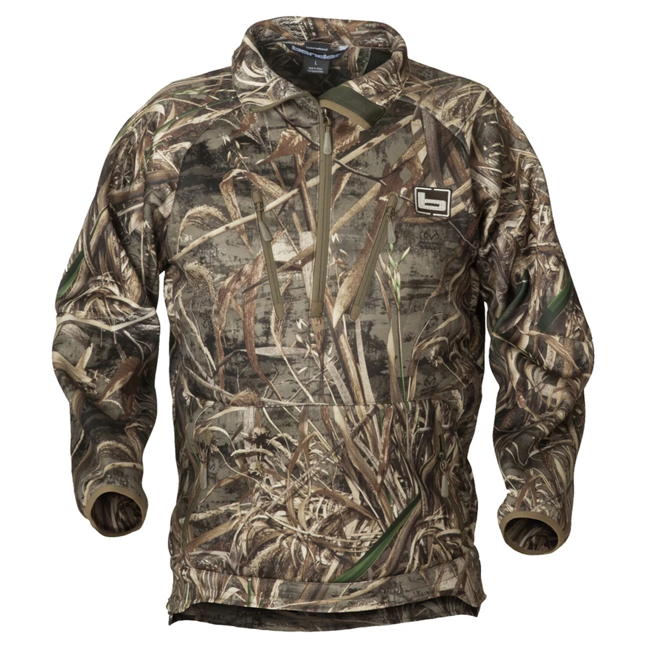 BANDED Heavy Tec Fleece 1/2 Zip Pullover (B1010026) - Image 3