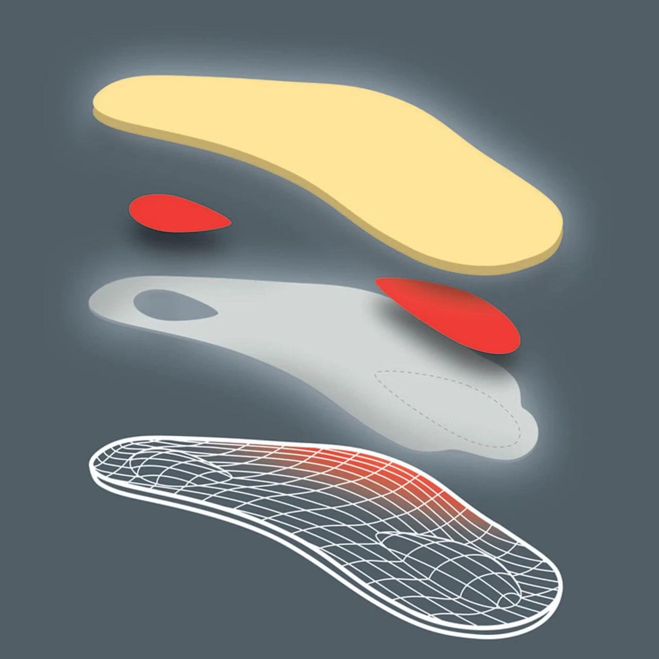 PEDAG Viva Mini Black 3/4 Insoles (287911) - Image 4