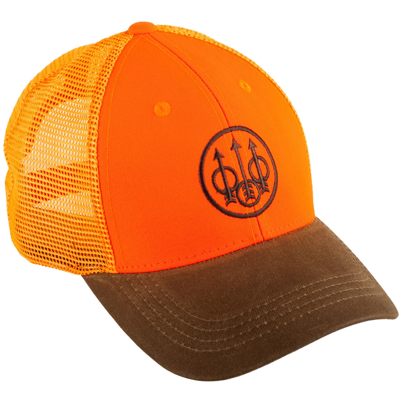 BERETTA Tobacco/Blaze Orange Upland Trucker Hat (BC641T15150850) - Image 3