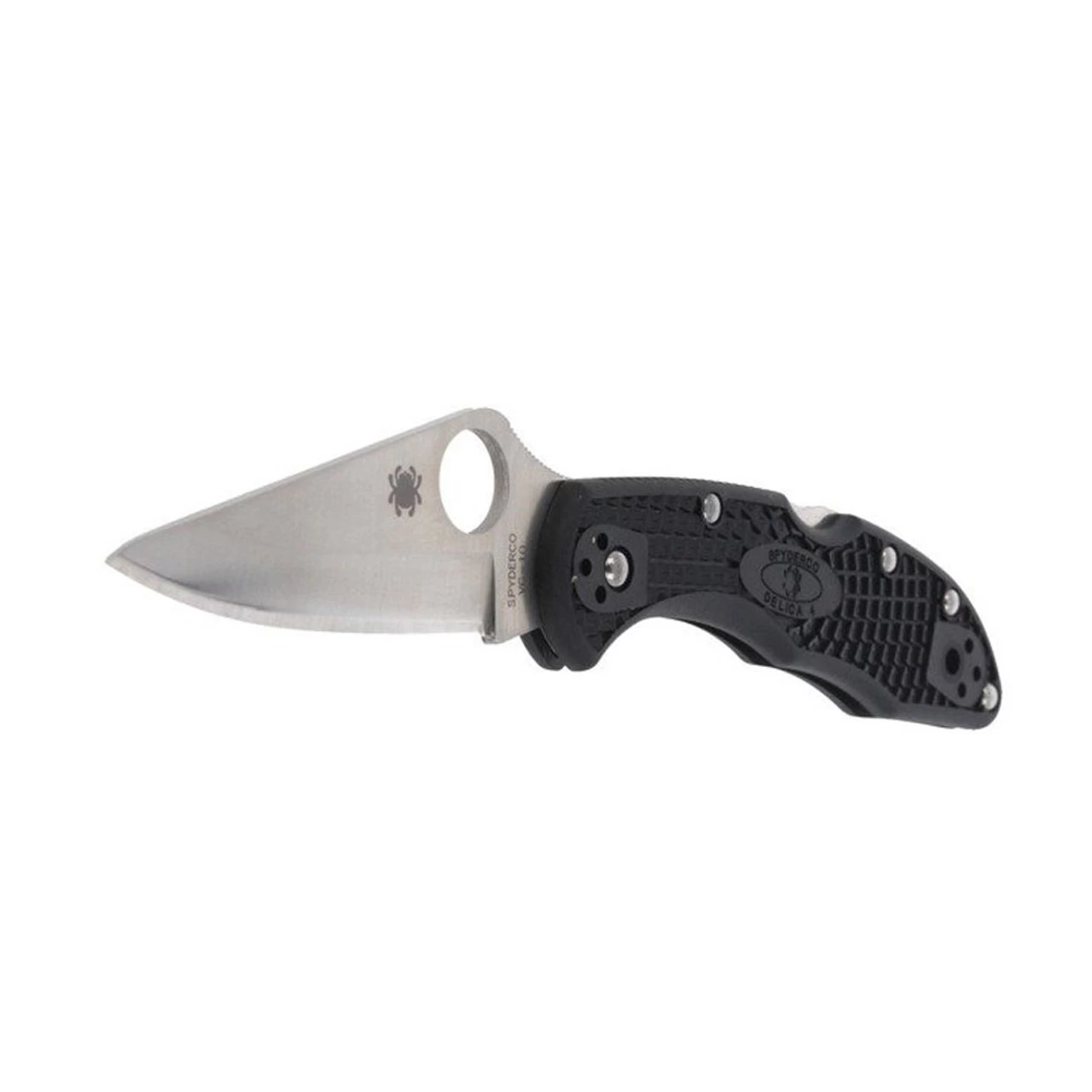 SPYDERCO Delica 4 2.875in Lightweight Black Folding Knife (C11PBK) - Image 2