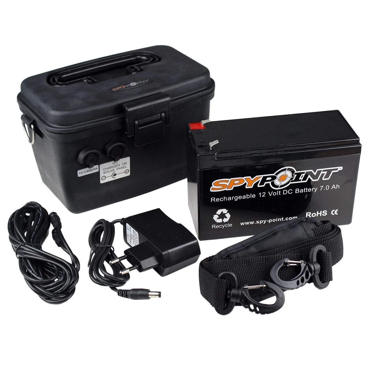SPYPOINT 12V Rechargable Battery With AC Charger Kit (KIT-12V)