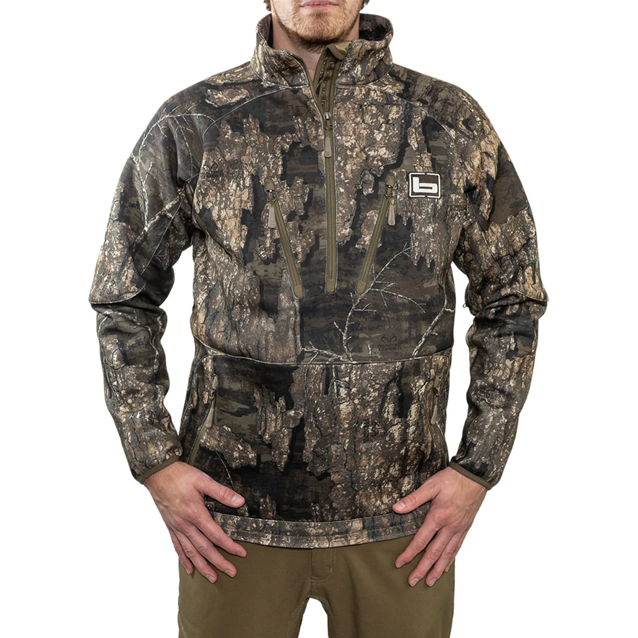 BANDED Heavy Tec Fleece 1/2 Zip Pullover (B1010026) - Image 4