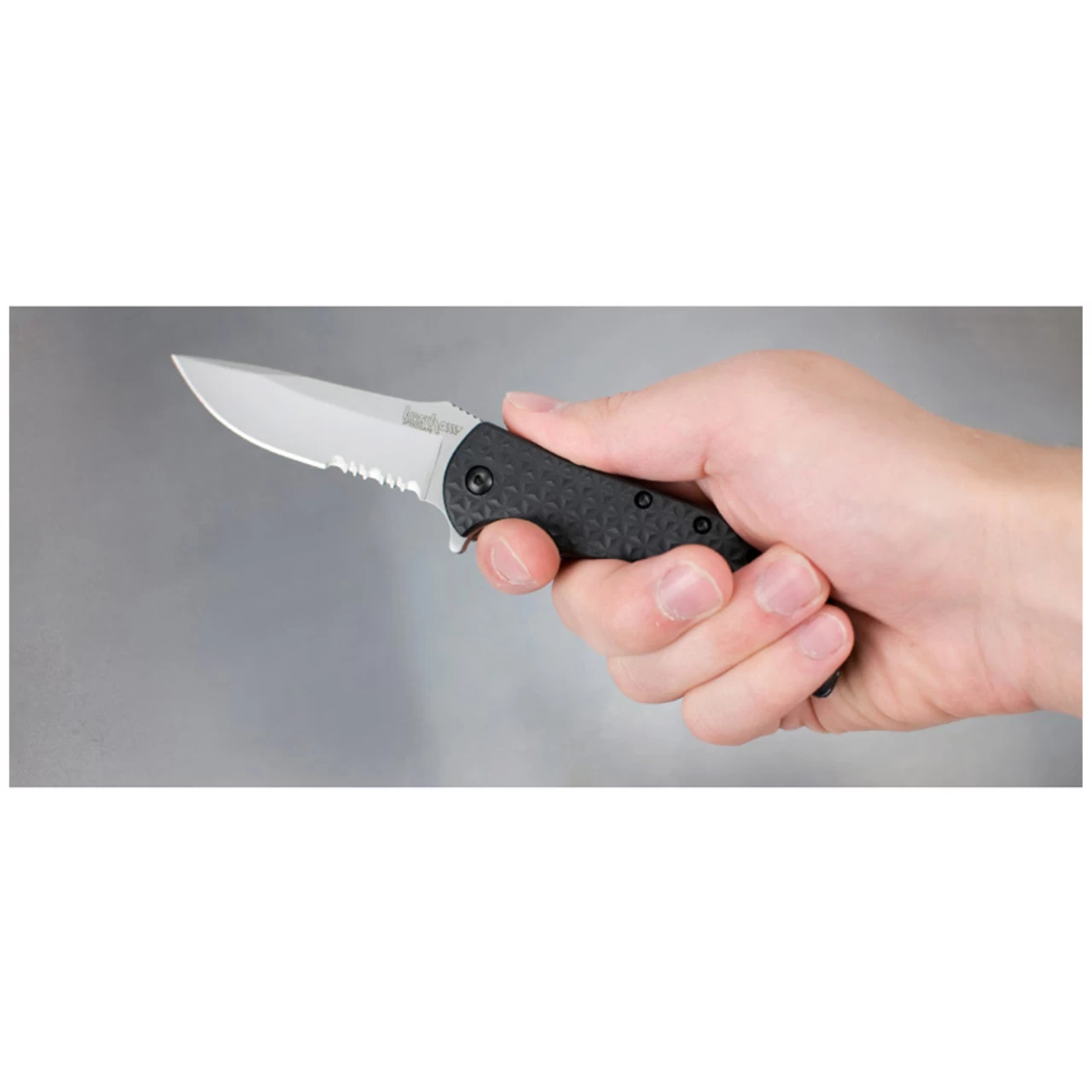 KERSHAW Volt II Serrated 3.25in Folding Knife (3650ST) - Image 3