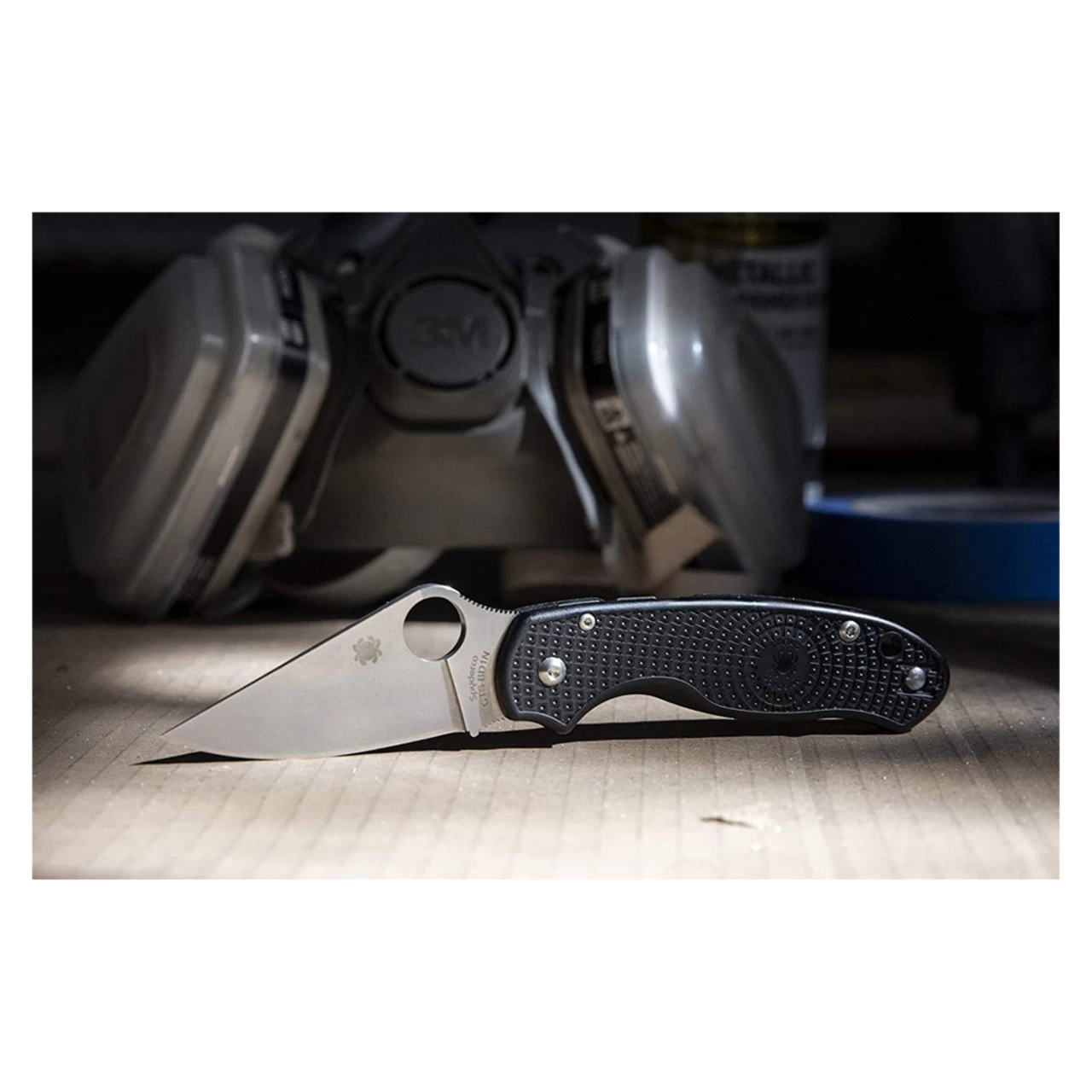SPYDERCO Para 3 Lightweight 2.92in Chromium Steel Knife (C223PBK) - Image 5
