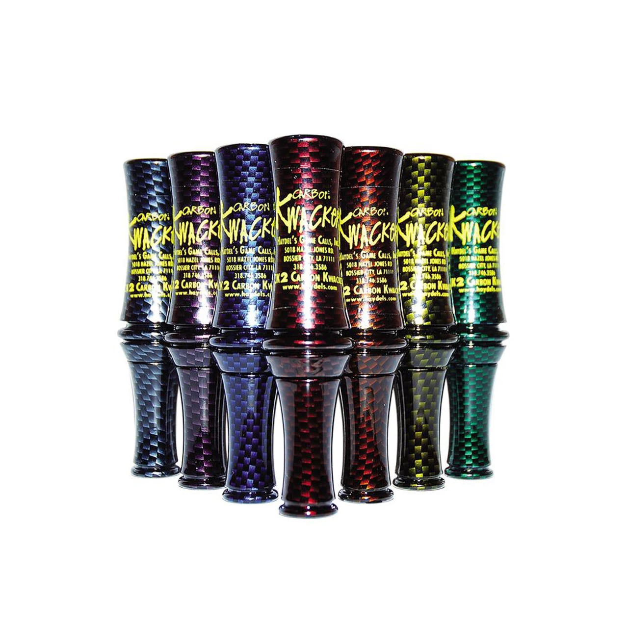 HAYDELS CK2 Candied Carbon Kwacker Series Duck Calls (CK2) - Image 2