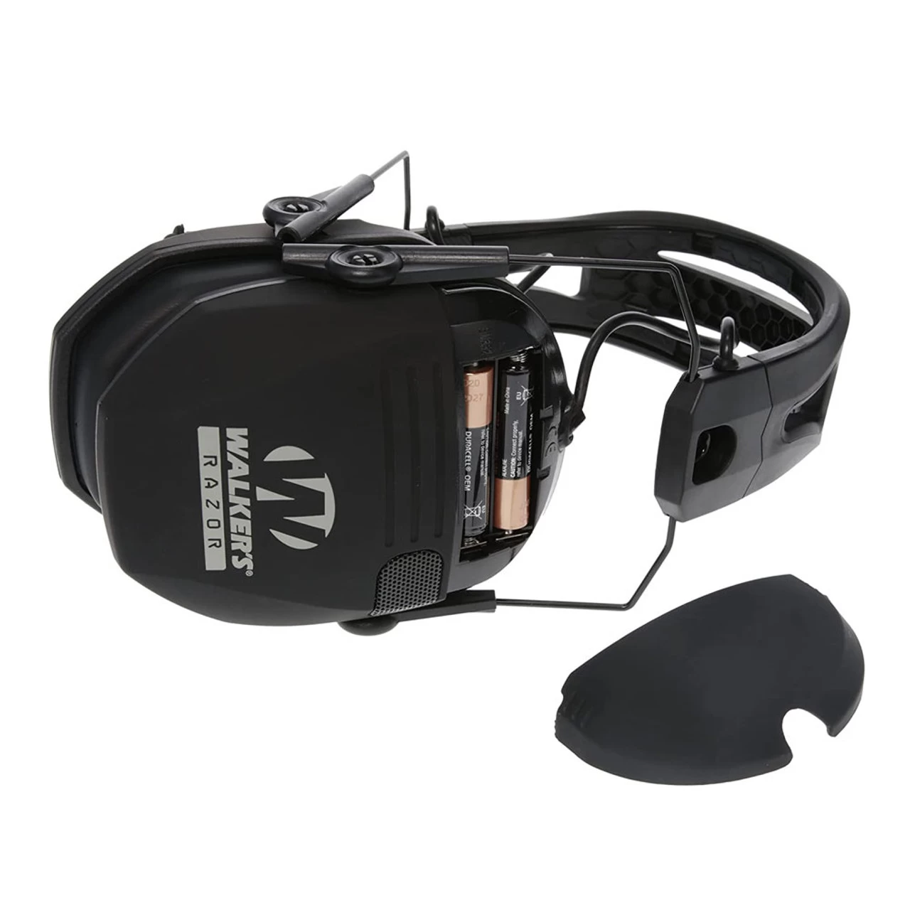 WALKER'S GAME EAR Razor Tacti-Grip Black Electronic Earmuff (GWP-RESEMRH) - Image 3