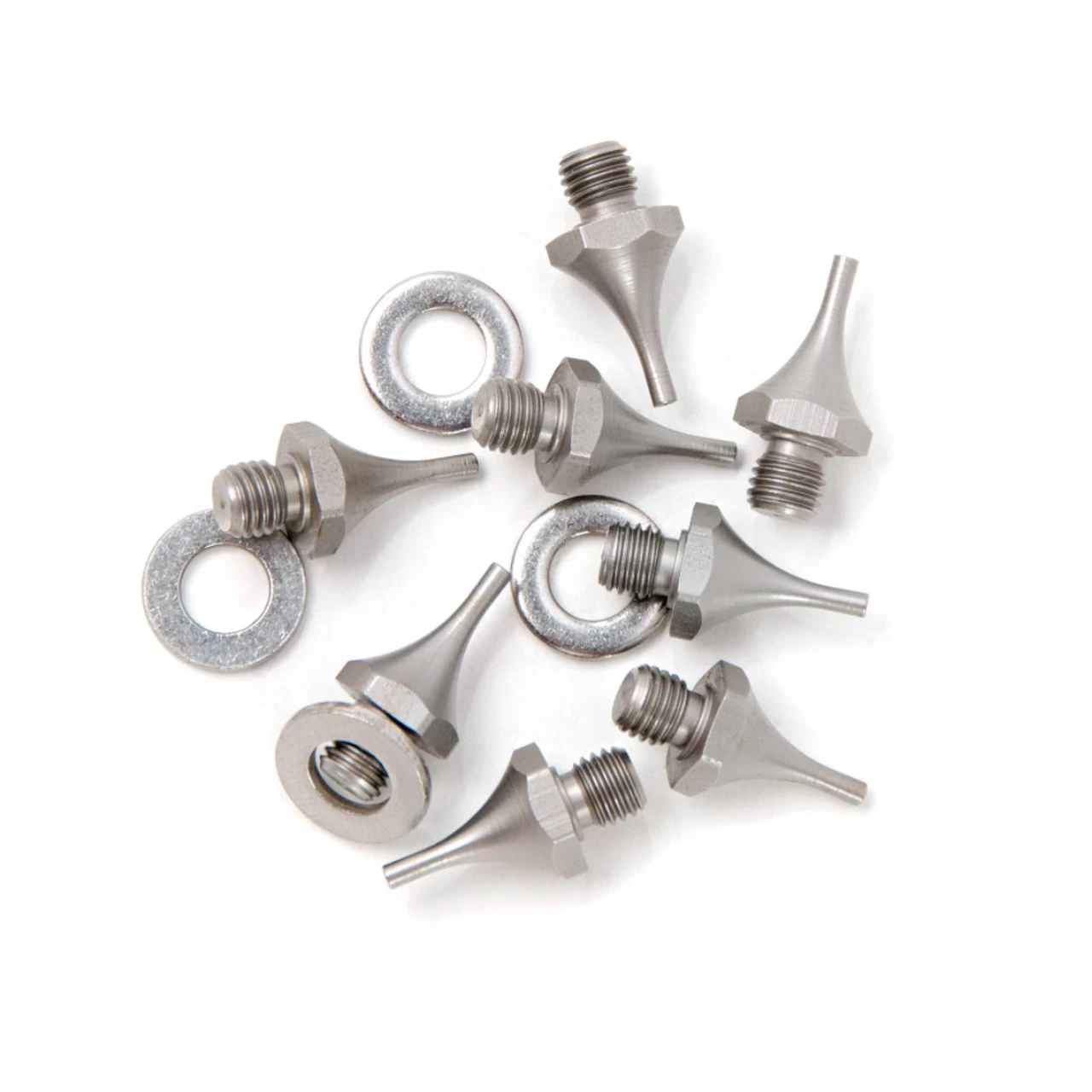 KORKERS TuffTrax Threaded Silver Steel Spike Pack - Image 5