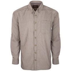 DRAKE FeatherLite Check L/S Shirt