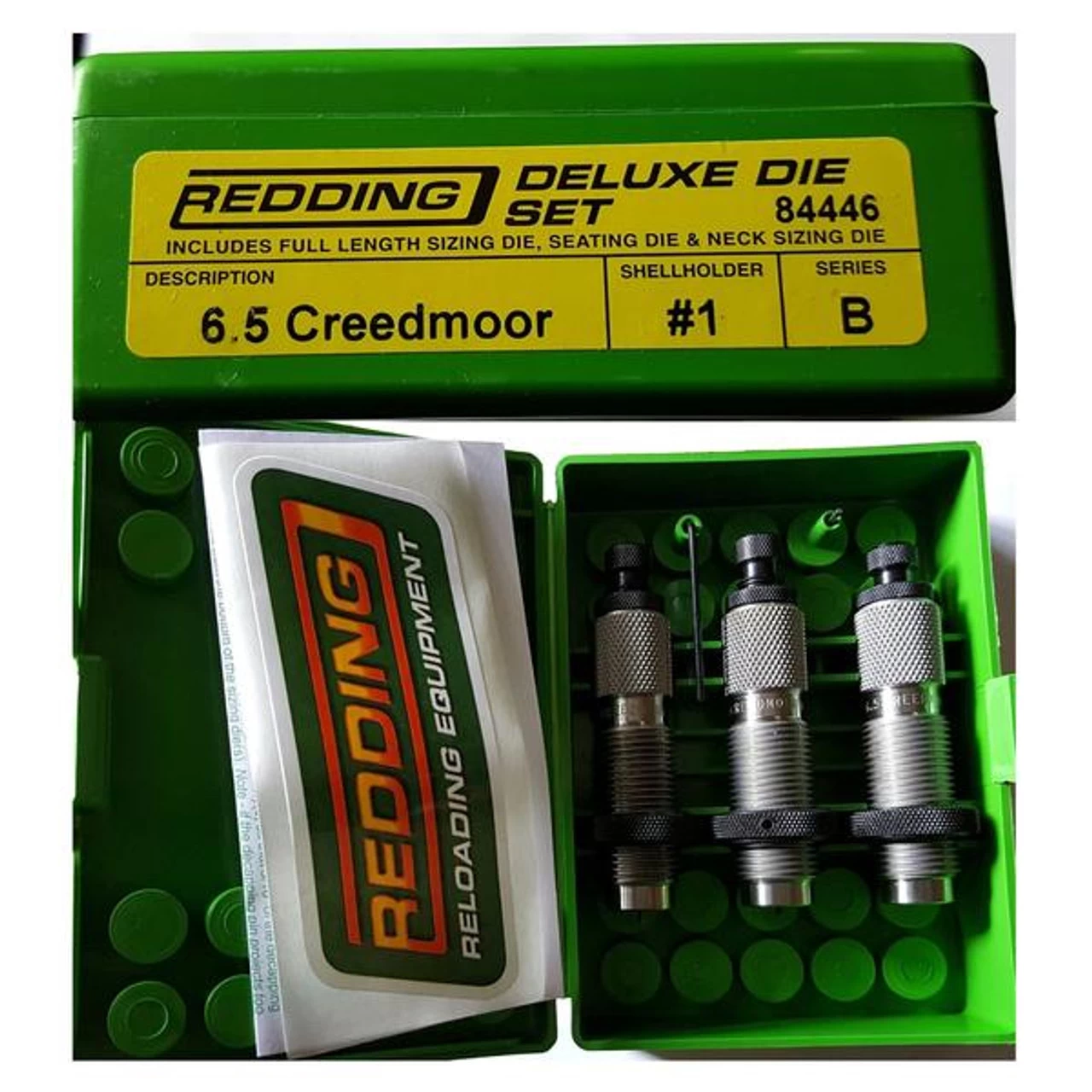REDDING 6.5 Creedmoor Deluxe Die Set (84446)