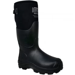 DRYSHOD Men's DungHo Max Gusset Extreme-Cold Conditions Barnyard Black/Gray Boot (DHMG-MH-BK)