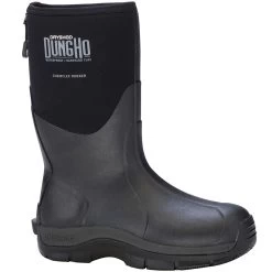 DRYSHOD Men's Barnyard Tough Black/Gray Mid Boots (DNG-MM-BK)