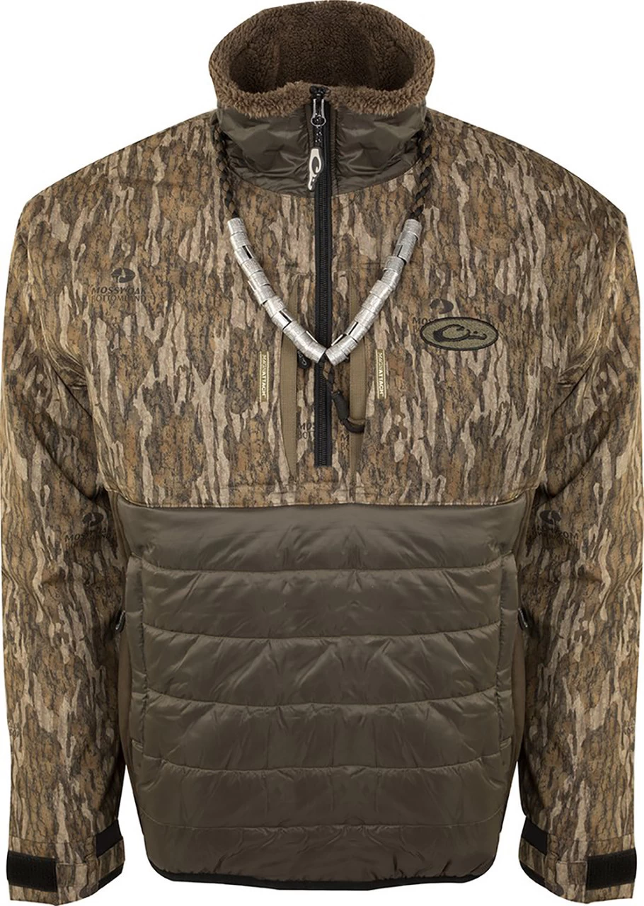 DRAKE LST Guardian Flex Double Down Eqwader 1/4 Zip Jacket - Image 2