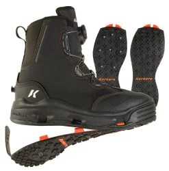 KORKERS Mens Devils Canyon Studded Kling-On Outsole Fishing Boots (FB4120)