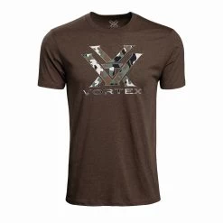 VORTEX Mens Camo Logo Short Sleeve T-Shirt