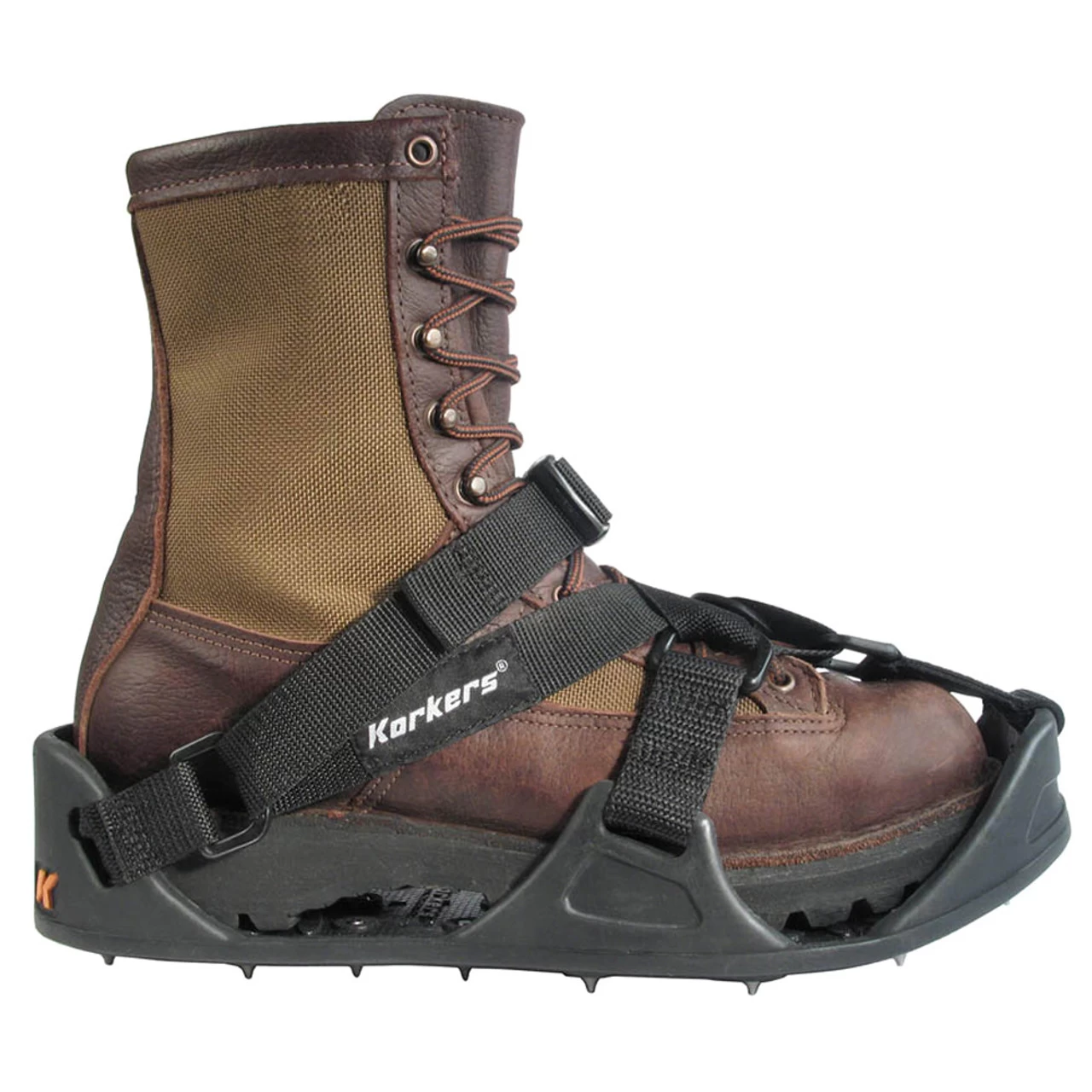 KORKERS WorkTrax Plus Overshoe Cleats With Regular Push-Through Steel Spikes (IA5111-WEBY) - Image 2
