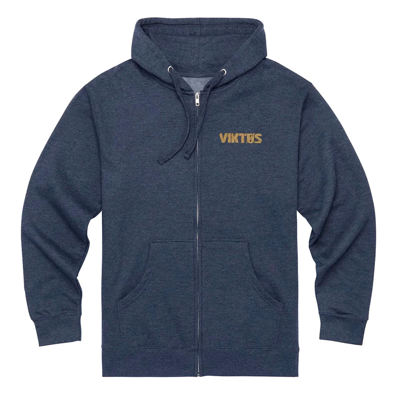 VIKTOS Men's Big Time Bug Out Navy Heather Hoodie (17030) - Image 2