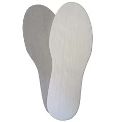 KORKERS Unisex Plain Felt White Re-Sole Kit (FA4010)