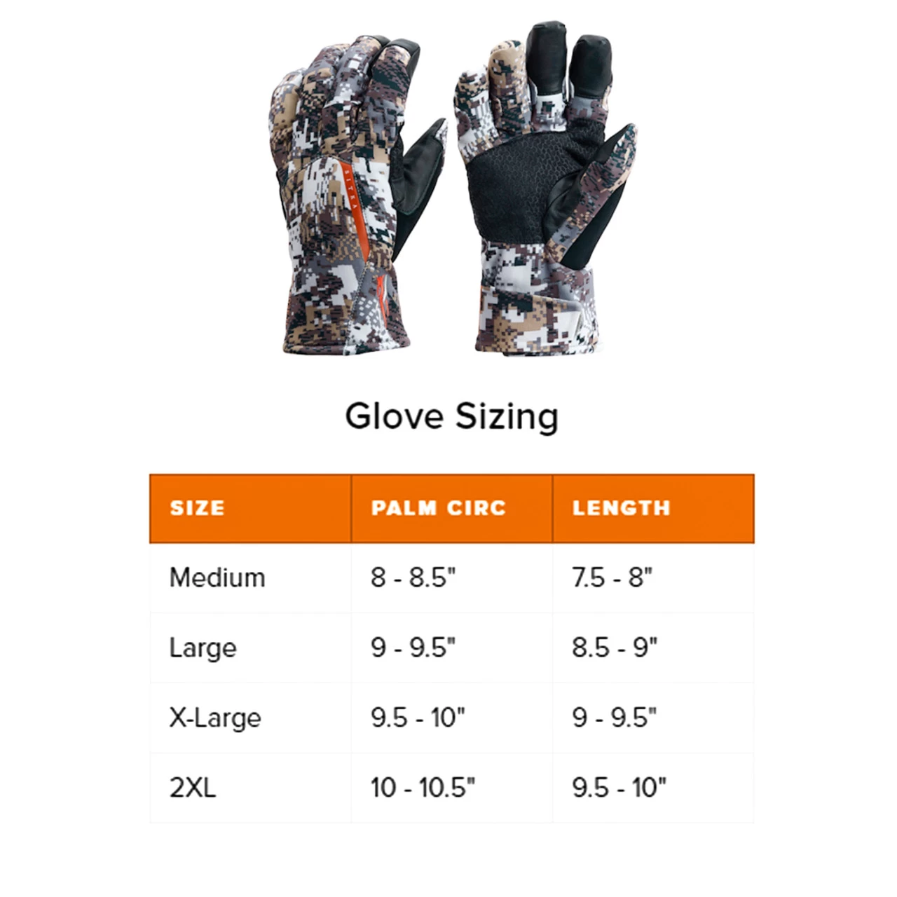 SITKA GEAR Optifade Elevated II Downpour GTX Gloves (90092-EV) - Image 5