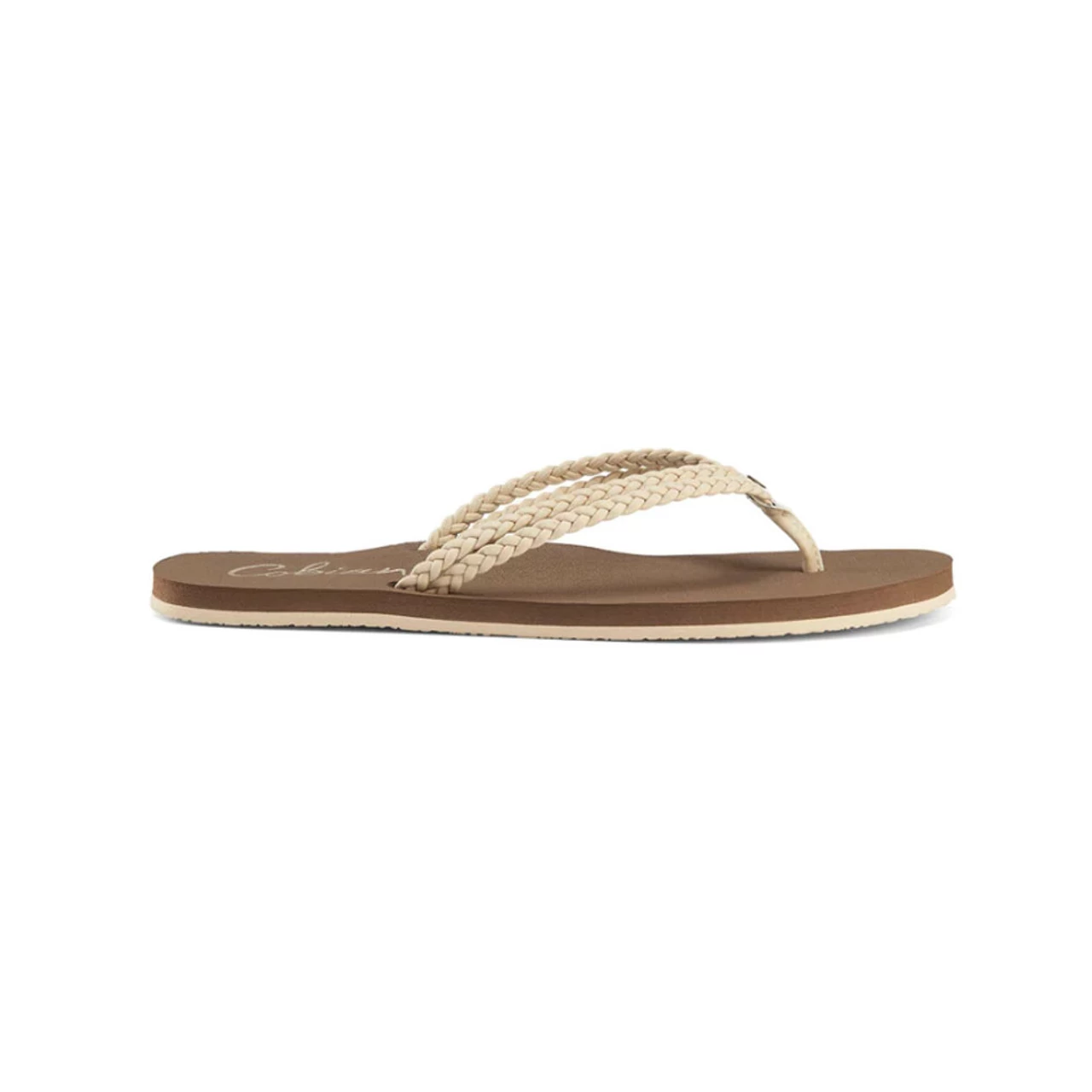 COBIAN Women's Leucadia Cream Flip Flop Sandal (LEC17-110) - Image 2