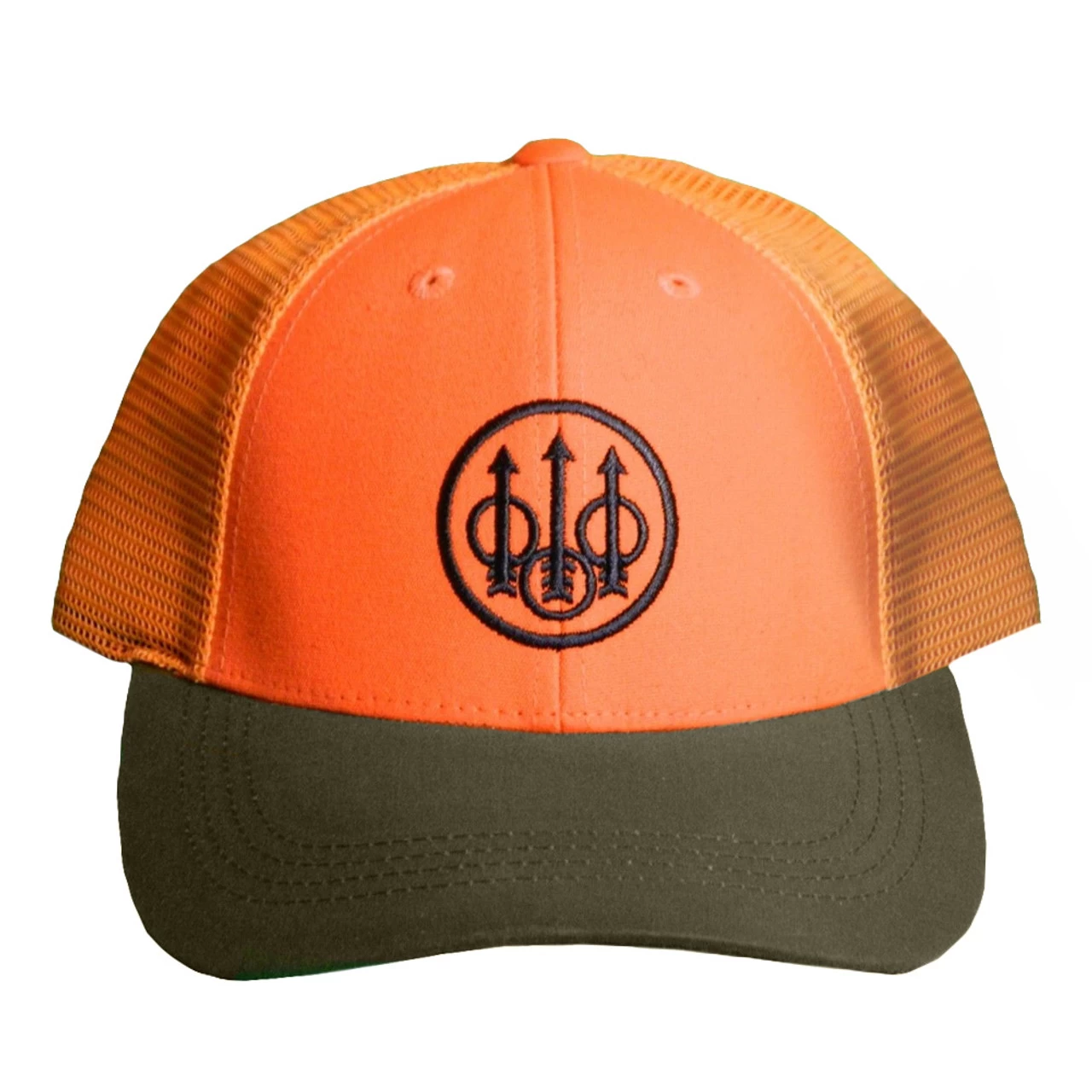 BERETTA Tobacco/Blaze Orange Upland Trucker Hat (BC641T15150850) - Image 2