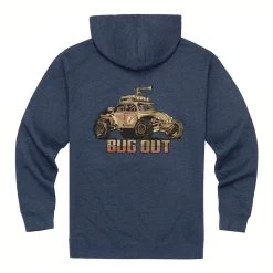 VIKTOS Men's Big Time Bug Out Navy Heather Hoodie (17030)