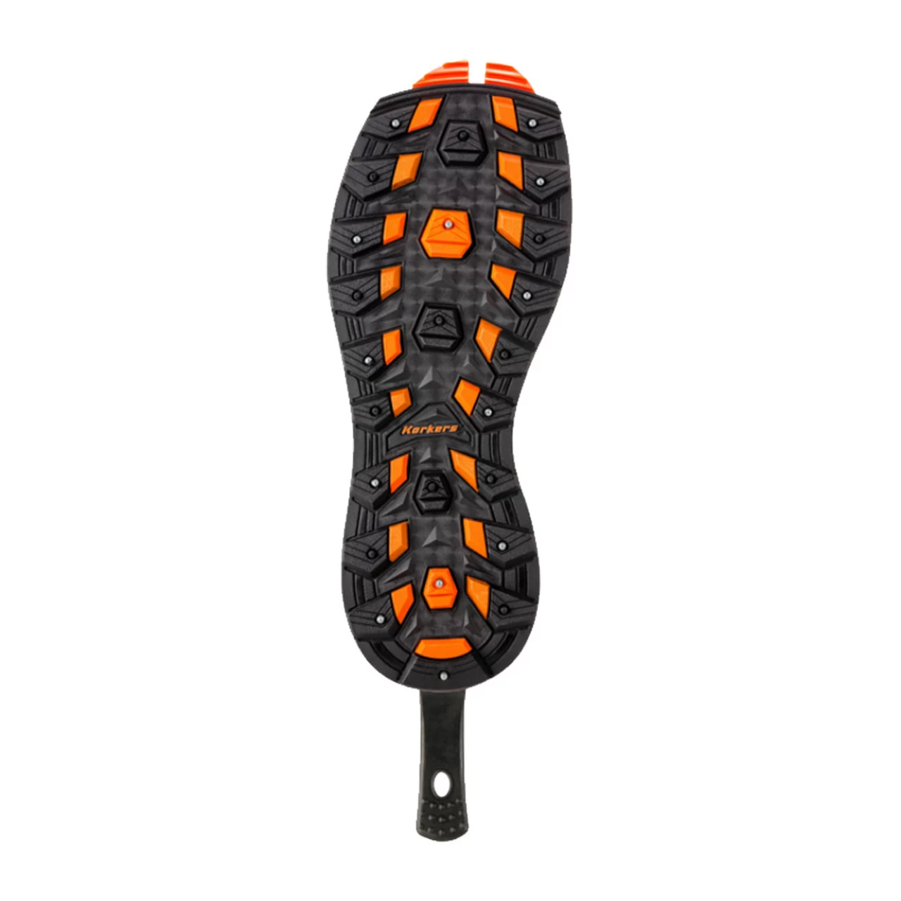 KORKERS Unisex All Terrain Studded Rubber Lug Black/Orange Sole (OA3025) - Image 3