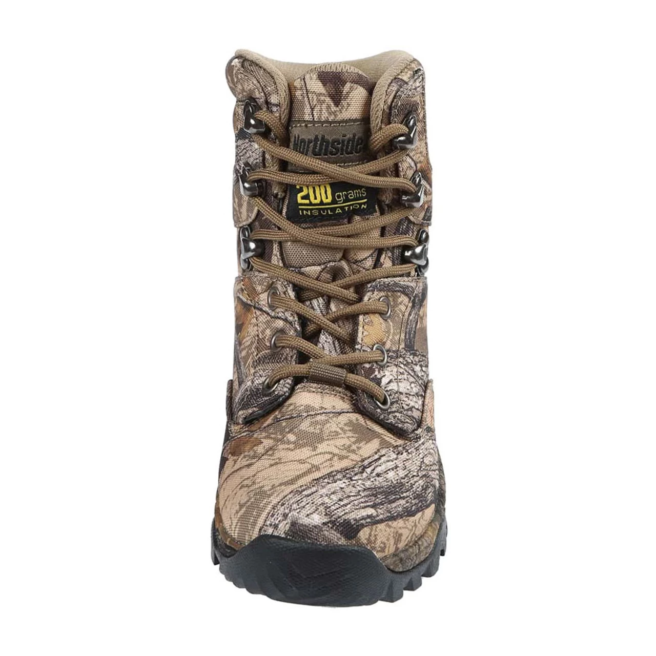 NORTHSIDE Boy's Crossite 200 Insulated Tan Camo Waterproof Hunting Boot (916577M257) - Image 2