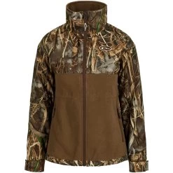DRAKE Women's Eqwaderplus Realtree Max-7 Full Zip Jacket (DW3730-038)