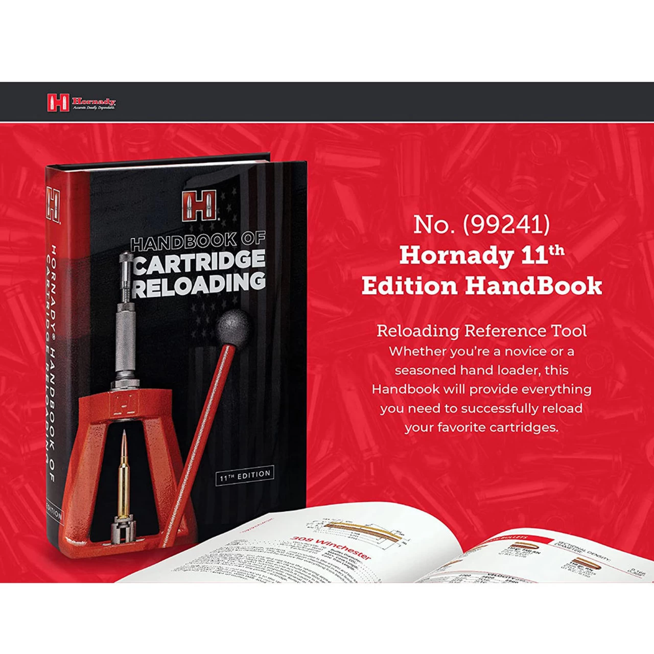 HORNADY 11th Edition Handbook Of Cartridge Reloading (99241) - Image 3