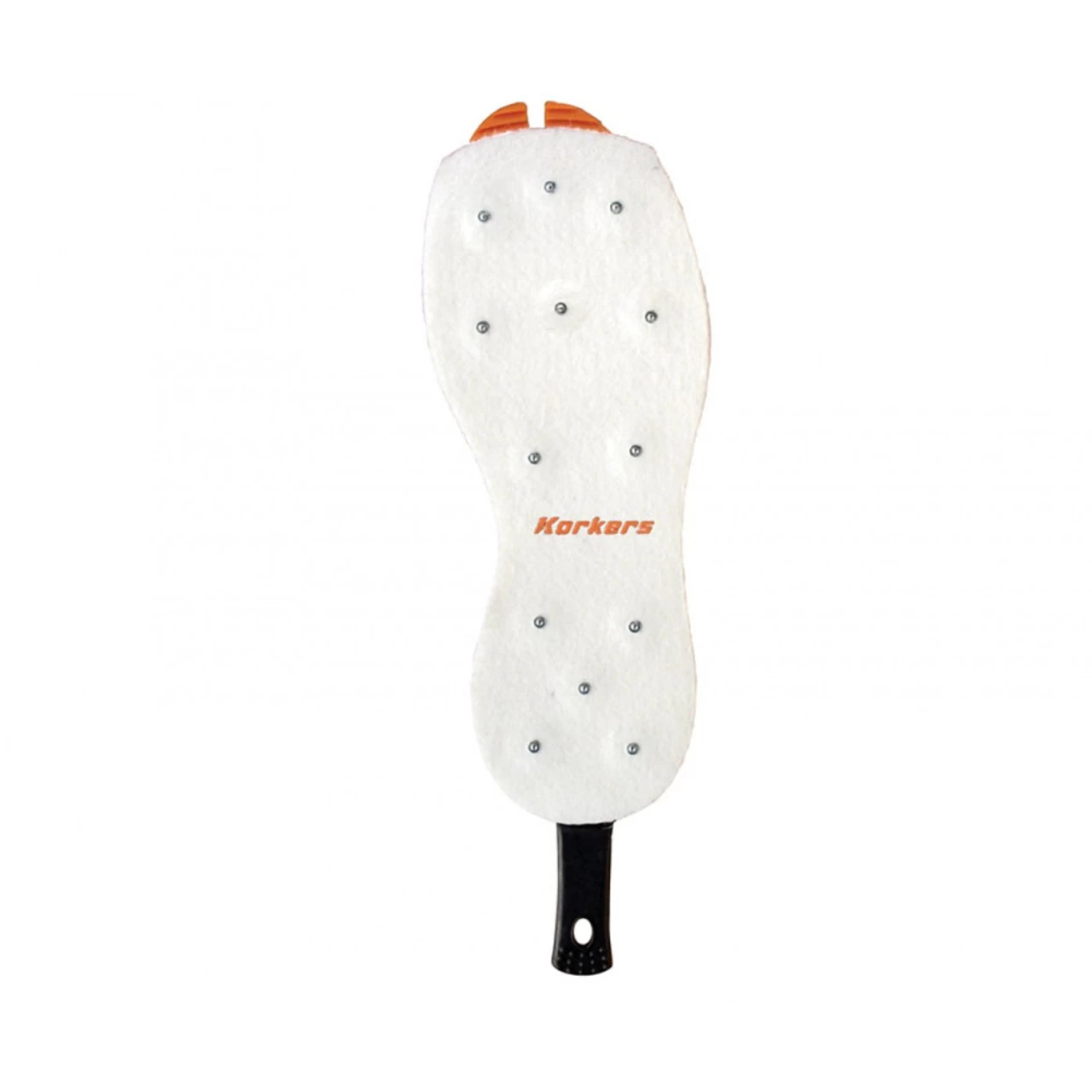 KORKERS OmniTrax V3.0 Studded Felt Sole, Gray/Orange (FA3050) - Image 5