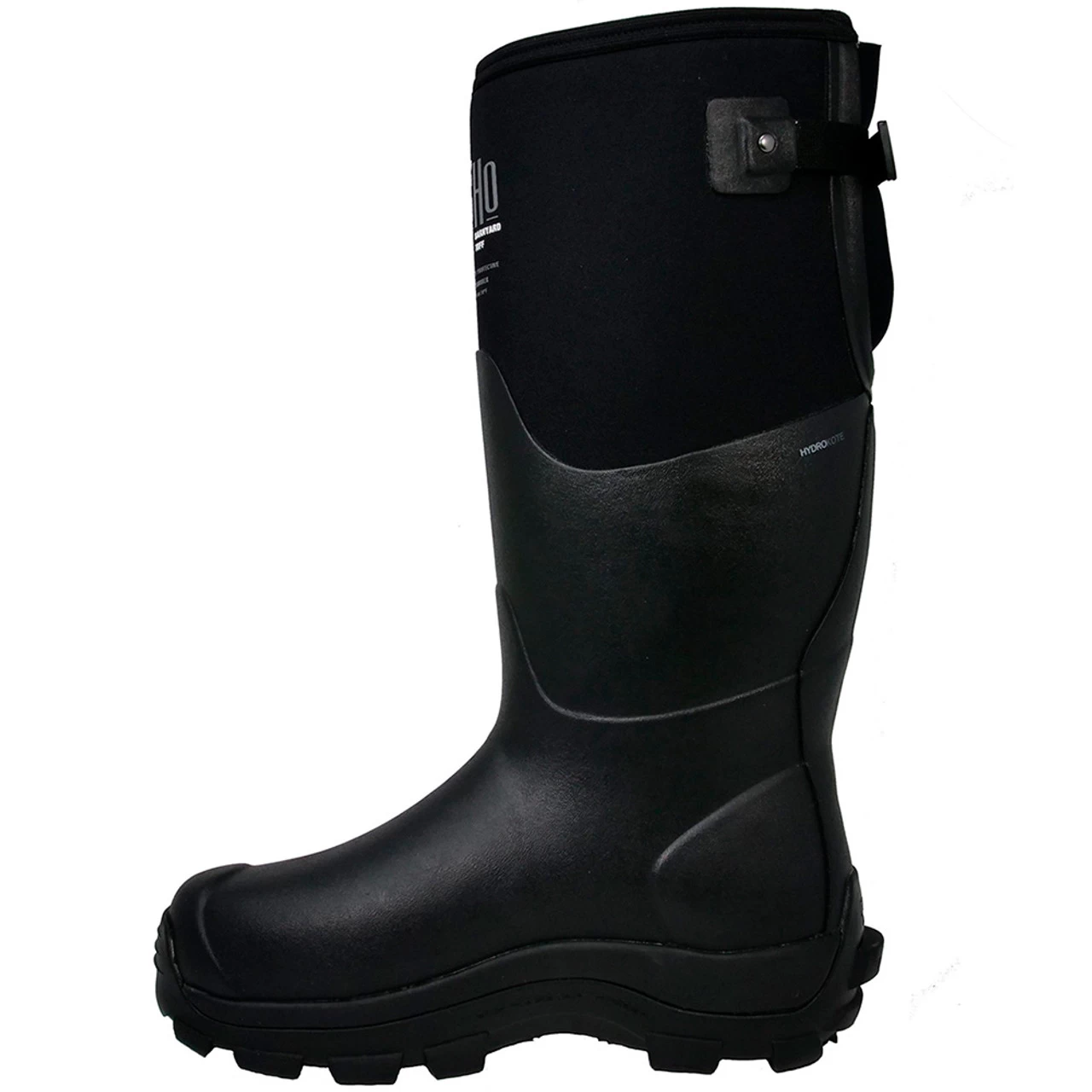 DRYSHOD Men's DungHo Max Gusset Extreme-Cold Conditions Barnyard Black/Gray Boot (DHMG-MH-BK) - Image 2