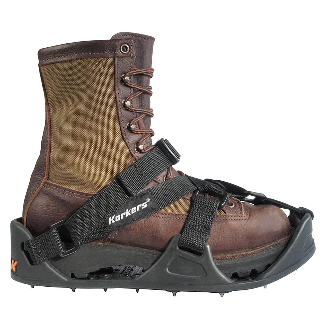 KORKERS TuffTrax Overshoe Cleats With Sharp Threaded Steel Spikes (IA5202-WEBY) - Image 2