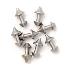KORKERS WorkTrax Push-Through Silver Steel Spike Pack