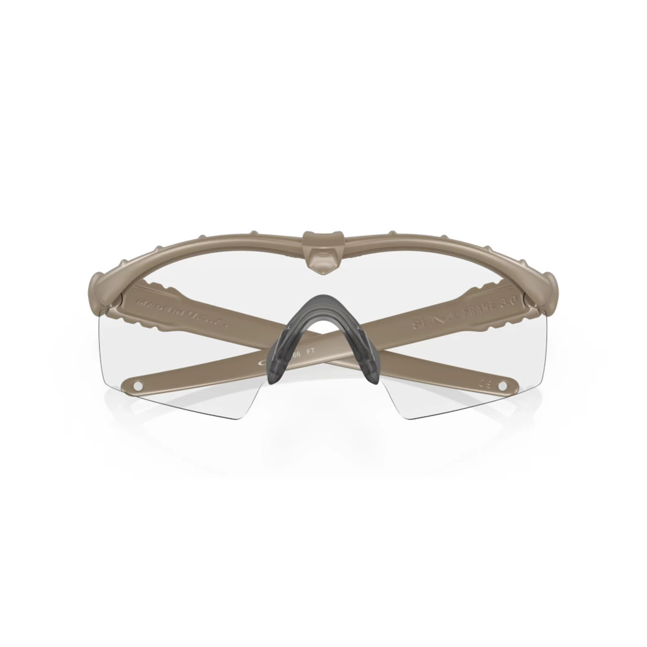 OAKLEY SI Ballistic M-Frame 3.0 Hybrid Laser, Clear, Gray And Persimmon Lenses Dark Tan Protective Eyewear (OO9146-28) - Image 5