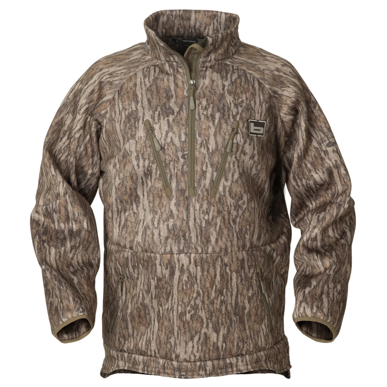 BANDED Heavy Tec Fleece 1/2 Zip Pullover (B1010026)