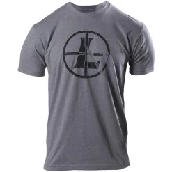 LEUPOLD Distressed Reticle Graphite Heather Tee